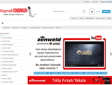 Tablet Screenshot of kaynakreyonu.com
